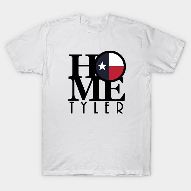 HOME Tyler Texas T-Shirt by HometownTexas